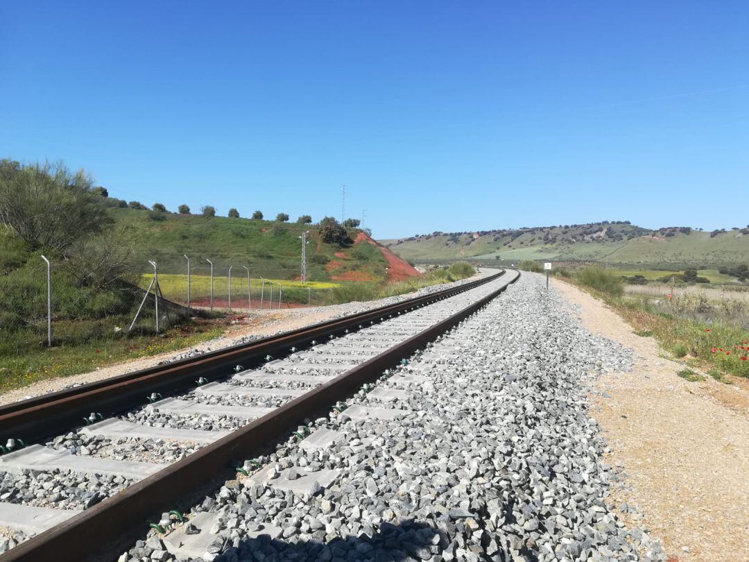 Ramal ferroviario de Vadollano.