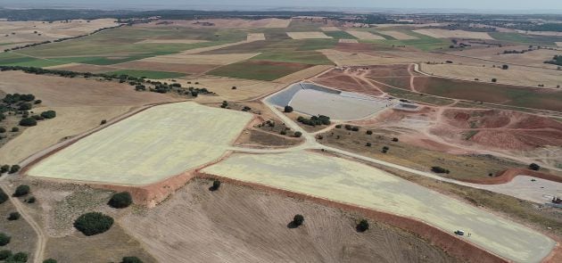 Terrenos donde se ubicará la planta de Almonacid del Marquesado (Cuenca).