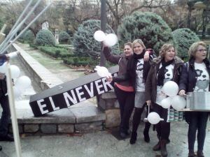 Representantes de la 'Marea del Cucharón' también han participado en la protesta.