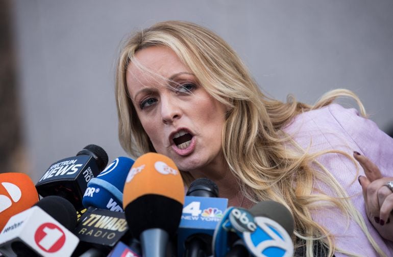 La actriz porno Stormy Daniels