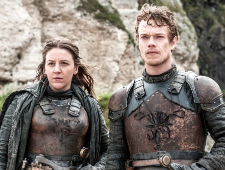 Los hermanos Yara y Theon Greyjoy