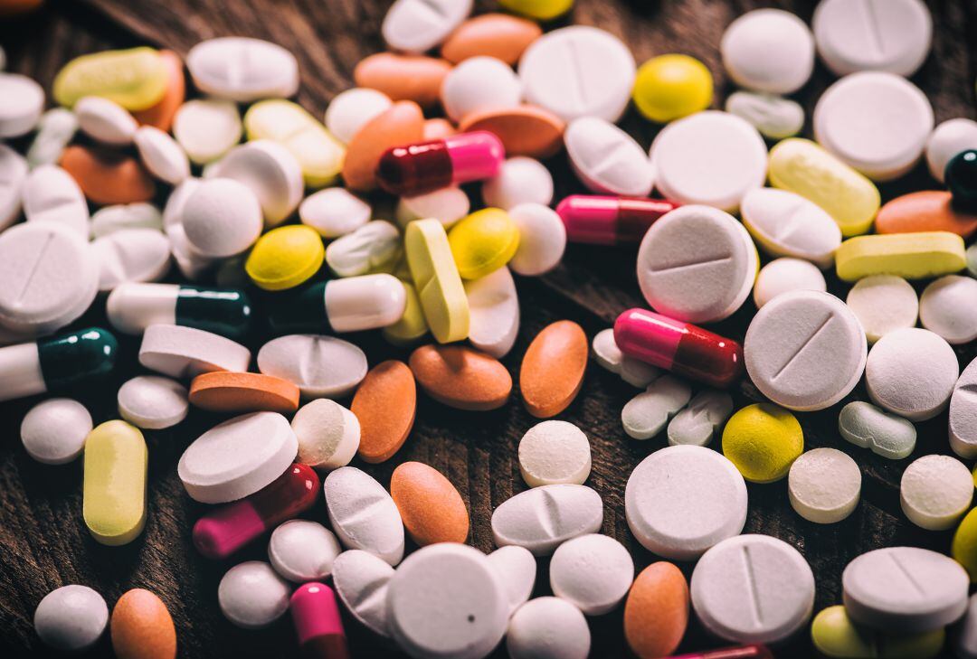 Imagen de archivo de medicamentos.