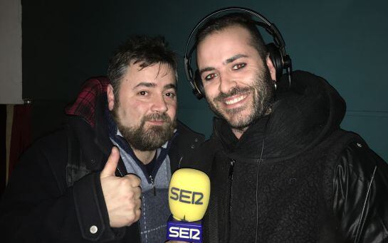 Pedro Wichard y Paco Lagoa, nuestros colaboradores en el concurso de murgas del Carnaval de Badajoz 2016