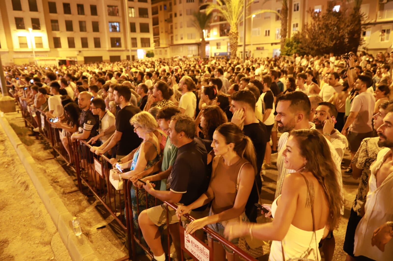 Imagen de archivo del público asistente a las fiestas de Elche