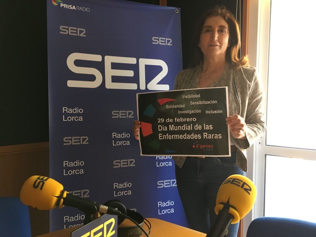 Rosa Valero, miembro de la junta directiva de D'Genes.