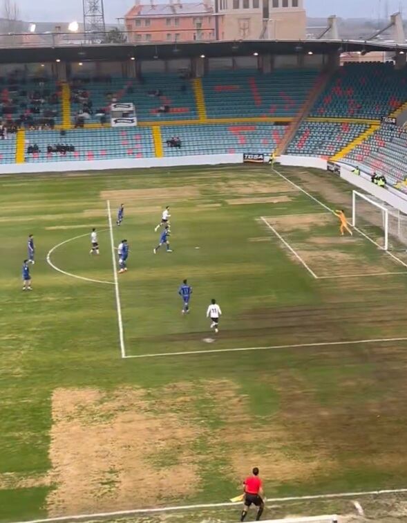 Estadio Helmántico este domingo/Salamanca CF UDS