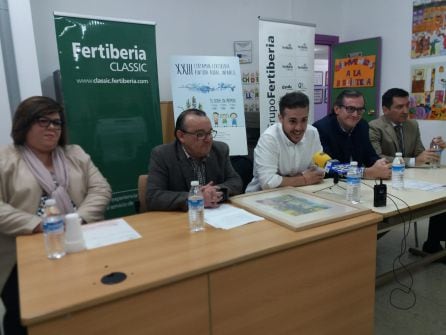 Momento de la intervención del primer teniente de alcalde, Antonio Jesús Díaz