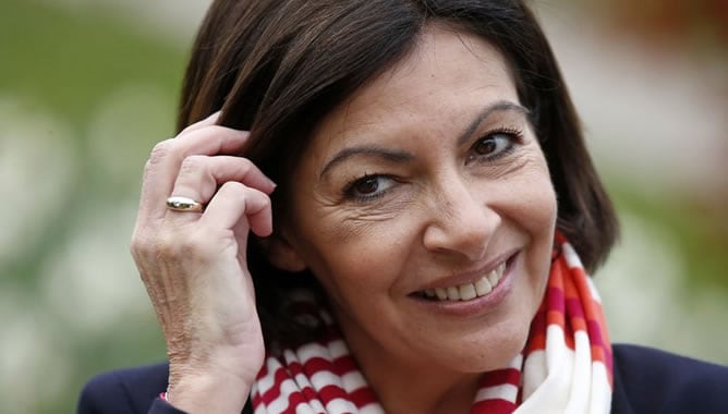 La alcaldesa de París, Anne Hidalgo, en una fotografía de archivo.