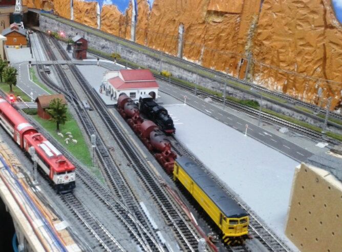 Maqueta de tren de Jesús Vigil