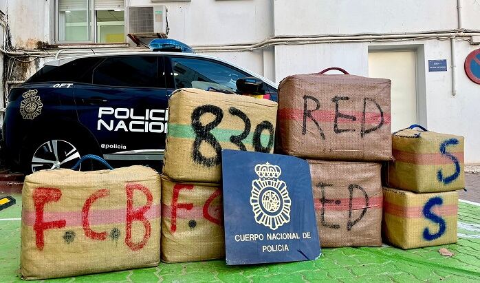 Alijo intervenido por la Policía