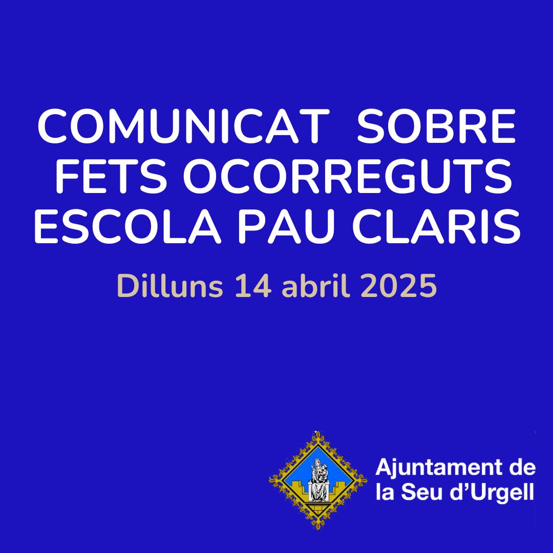 L'alcalde de la Seu d'Urgell, Joan Barrera, ha puntualitzat que es tracta d'un cas aïllat, no premeditat