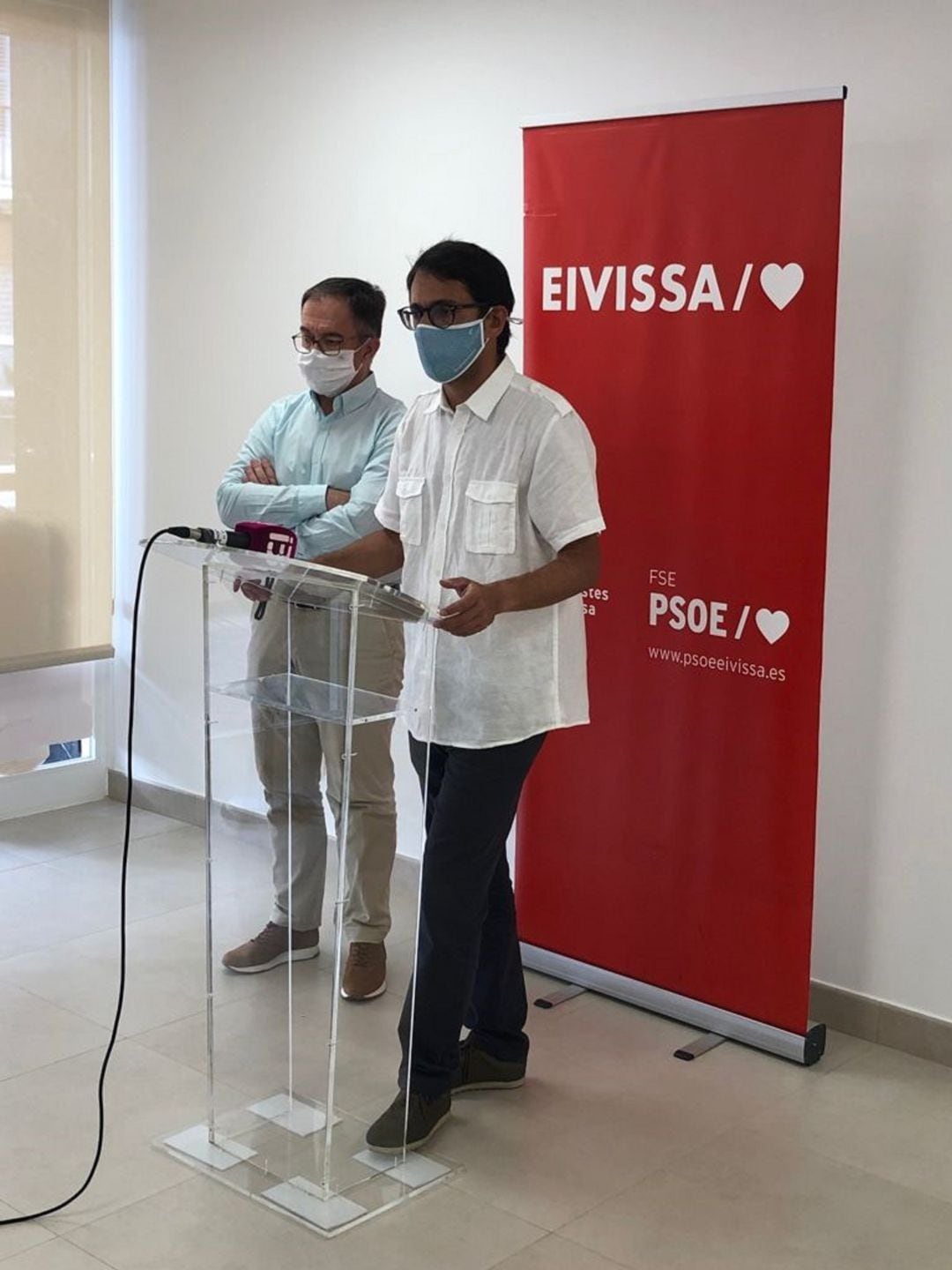 Josep Marí Ribas y Iago Negueruela