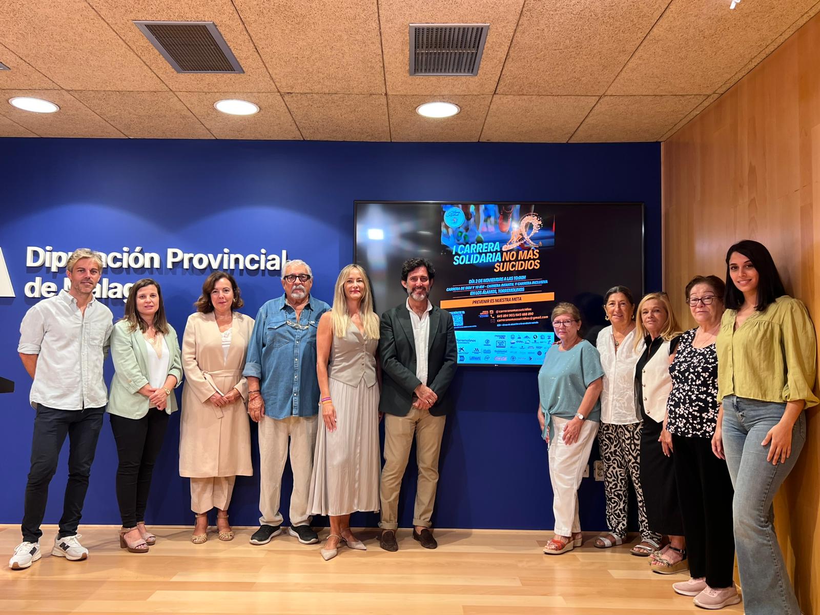 Presentación de la primera carrera solidaria para la prevención del suicidio