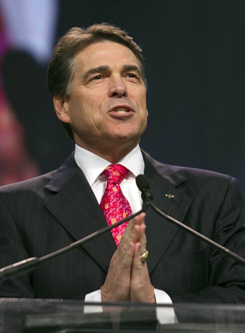 Rick Perry, gobernador de Texas, es uno de los aspirantes republicanos a la Casa Blanca