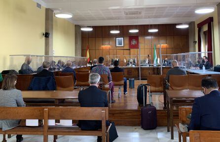 Vista general de la sala en la que se celebra el juicio del Caso Matinsreg.