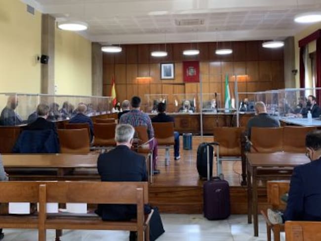 Vista general de la sala en la que se celebra el juicio del Caso Matinsreg.