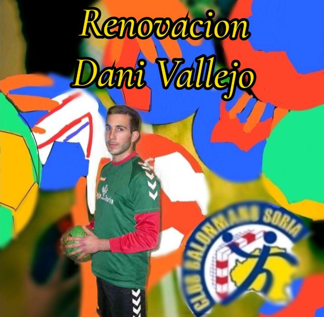 Dani Vallejo, nueva renovación de BM Soria.