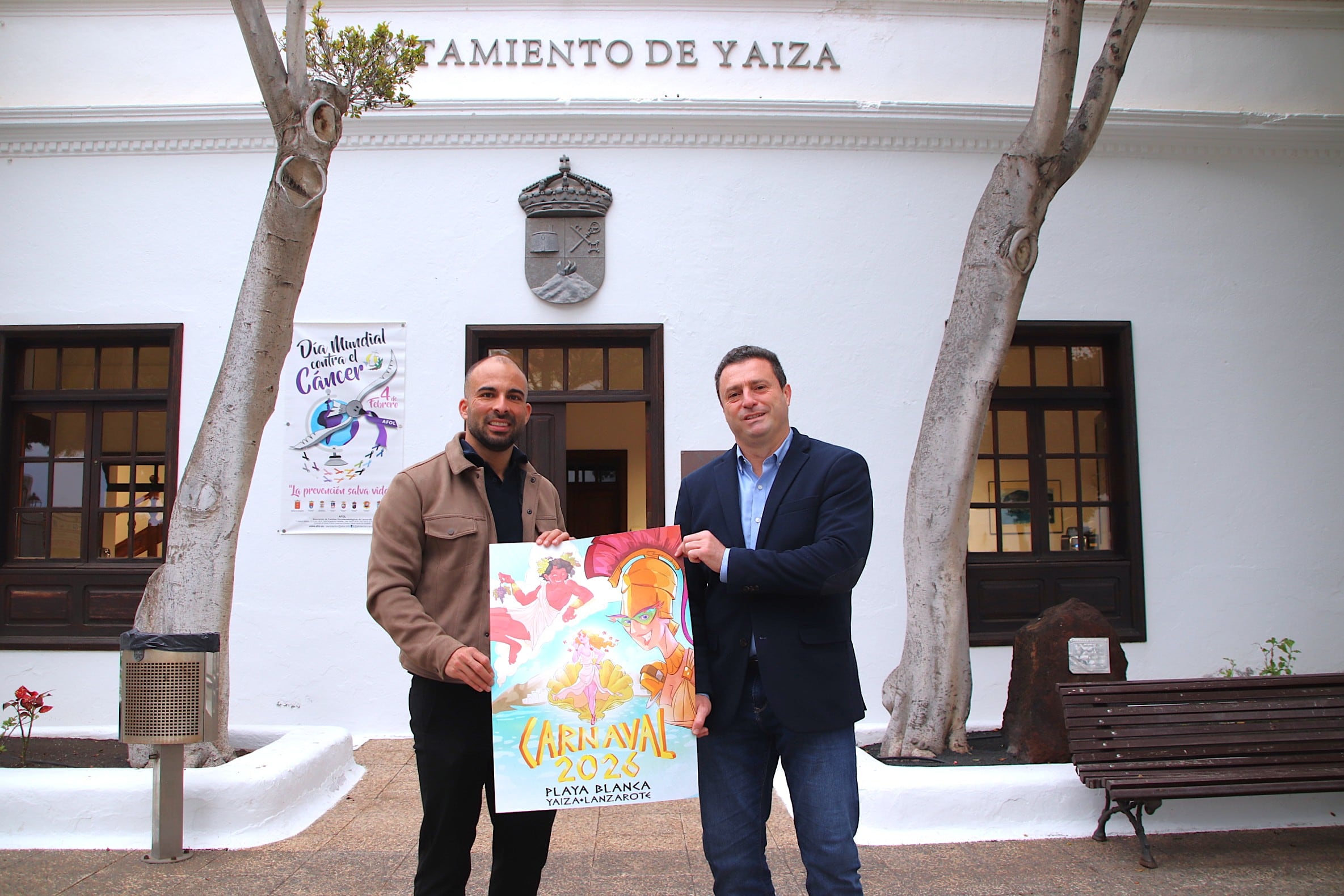 Presentación del cartel de las fiestas de Carnaval de Yaiza.
