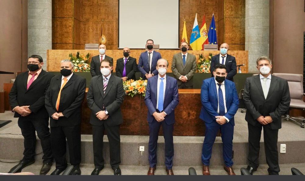 Toma de posesión de Francisco Rivera y su junta directiva hace unos meses.