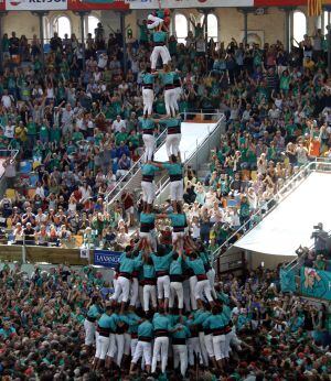 4d10 dels Castellers de Vilafranca.