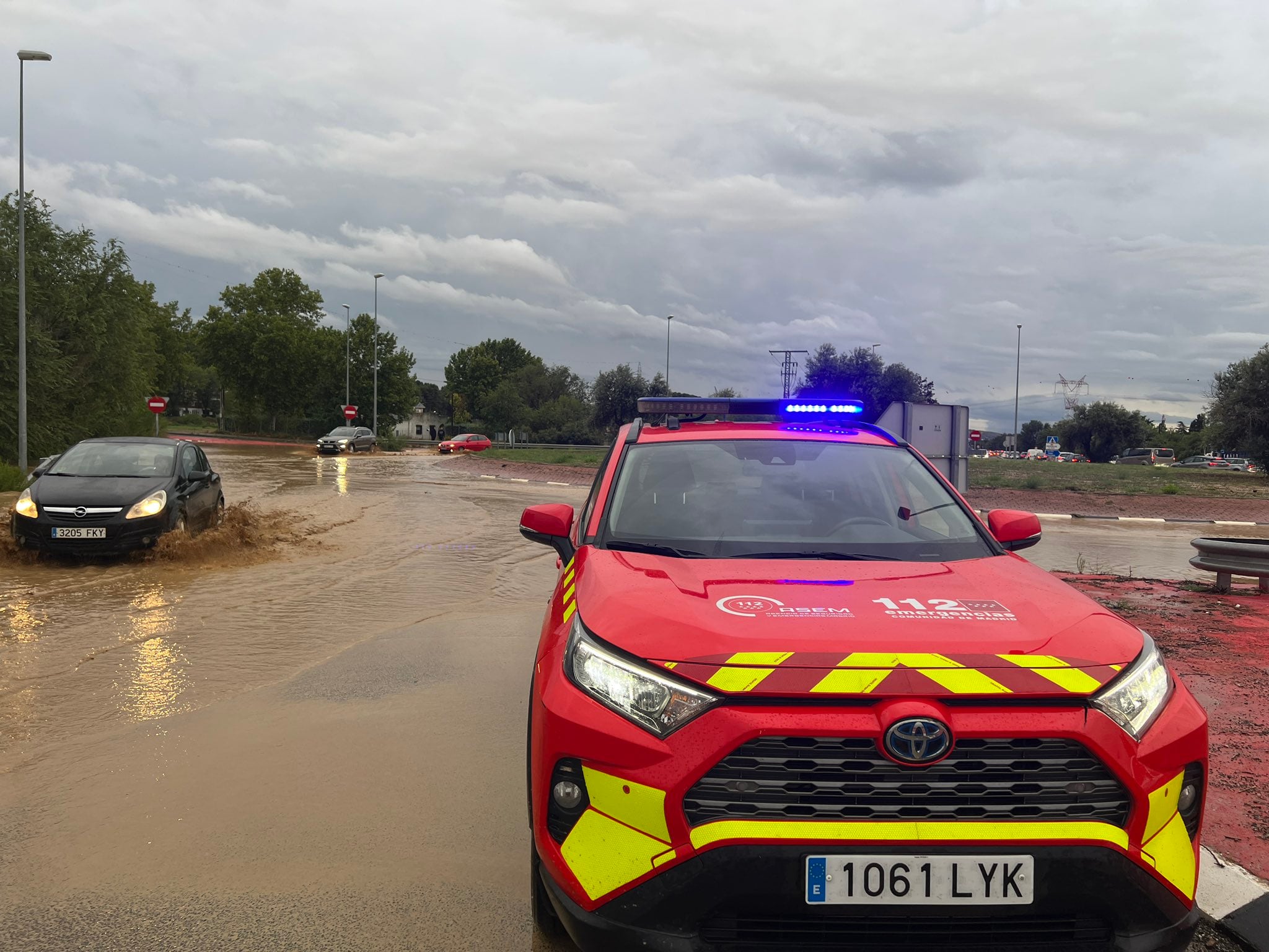 Garajes y sótanos inundados en Soto del Real, Manzanares y Colmenar Viejo por las lluvias