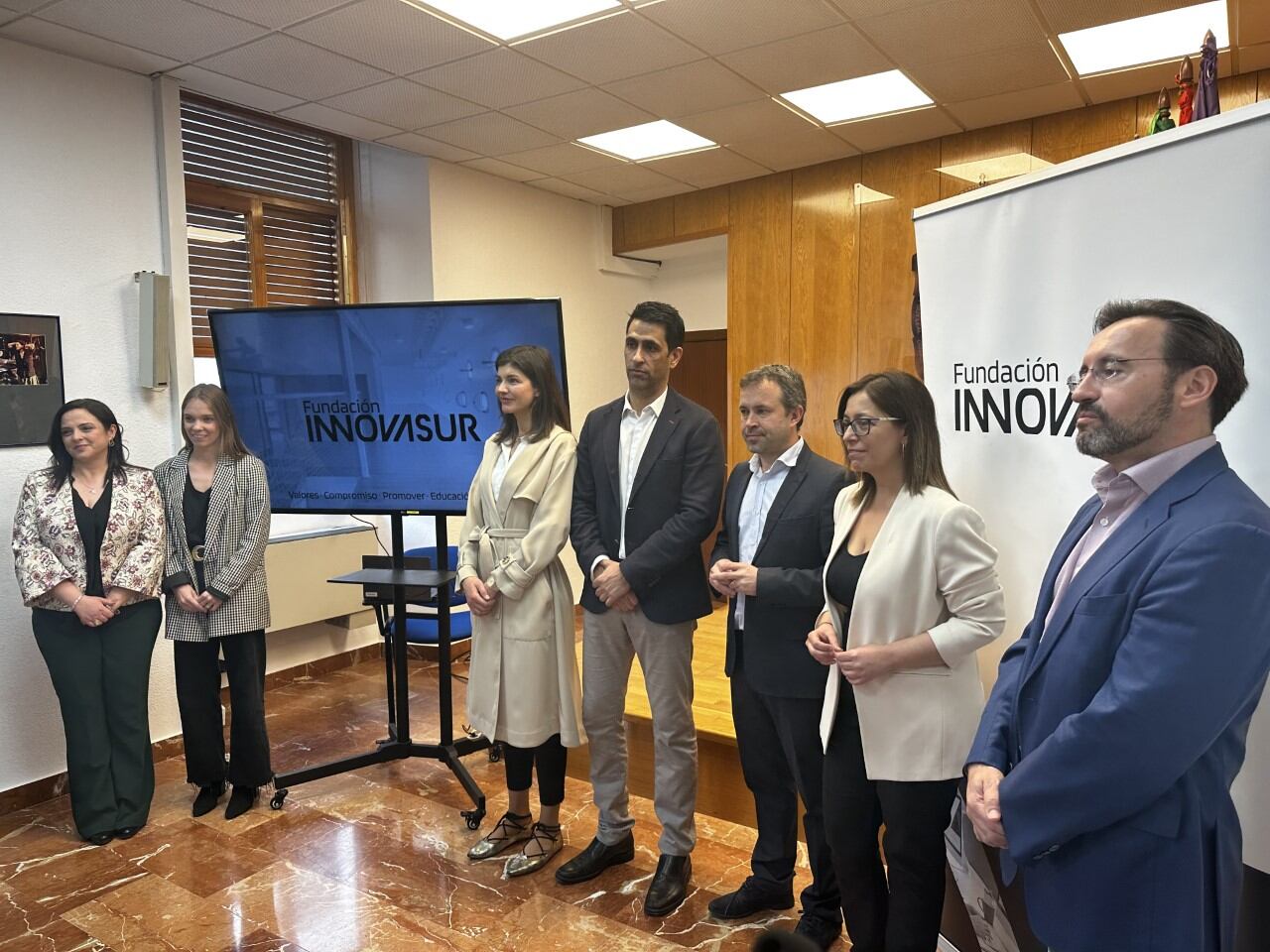 Presentación de la Fundación InnovaSur en el Ayuntamiento de Jaén.