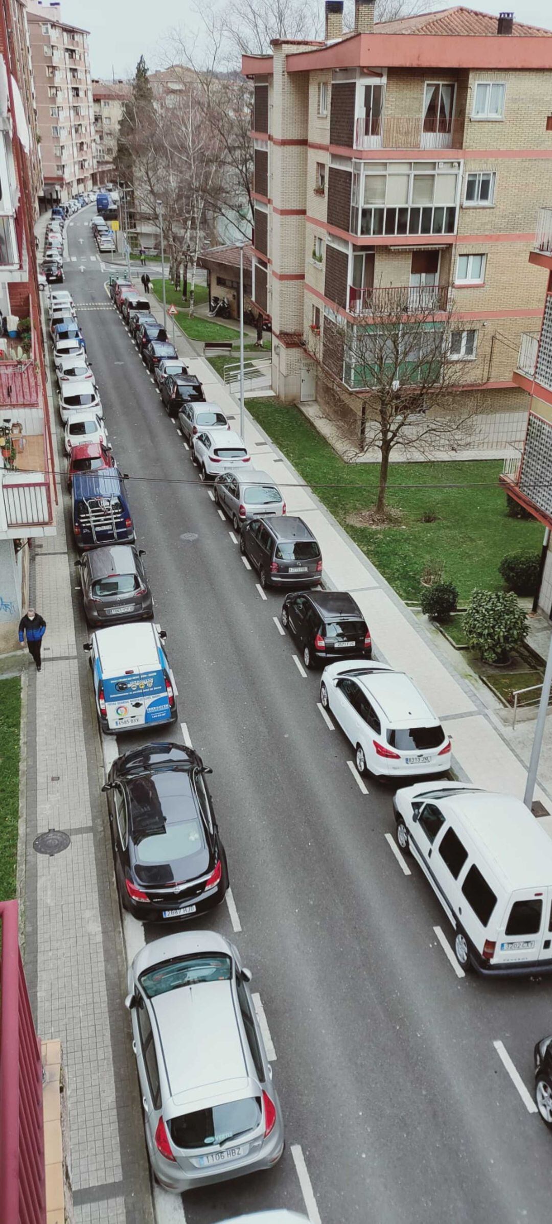 La calle Navegantes en Belaskoenea, tendrá OTA a partir de abril de este año. 