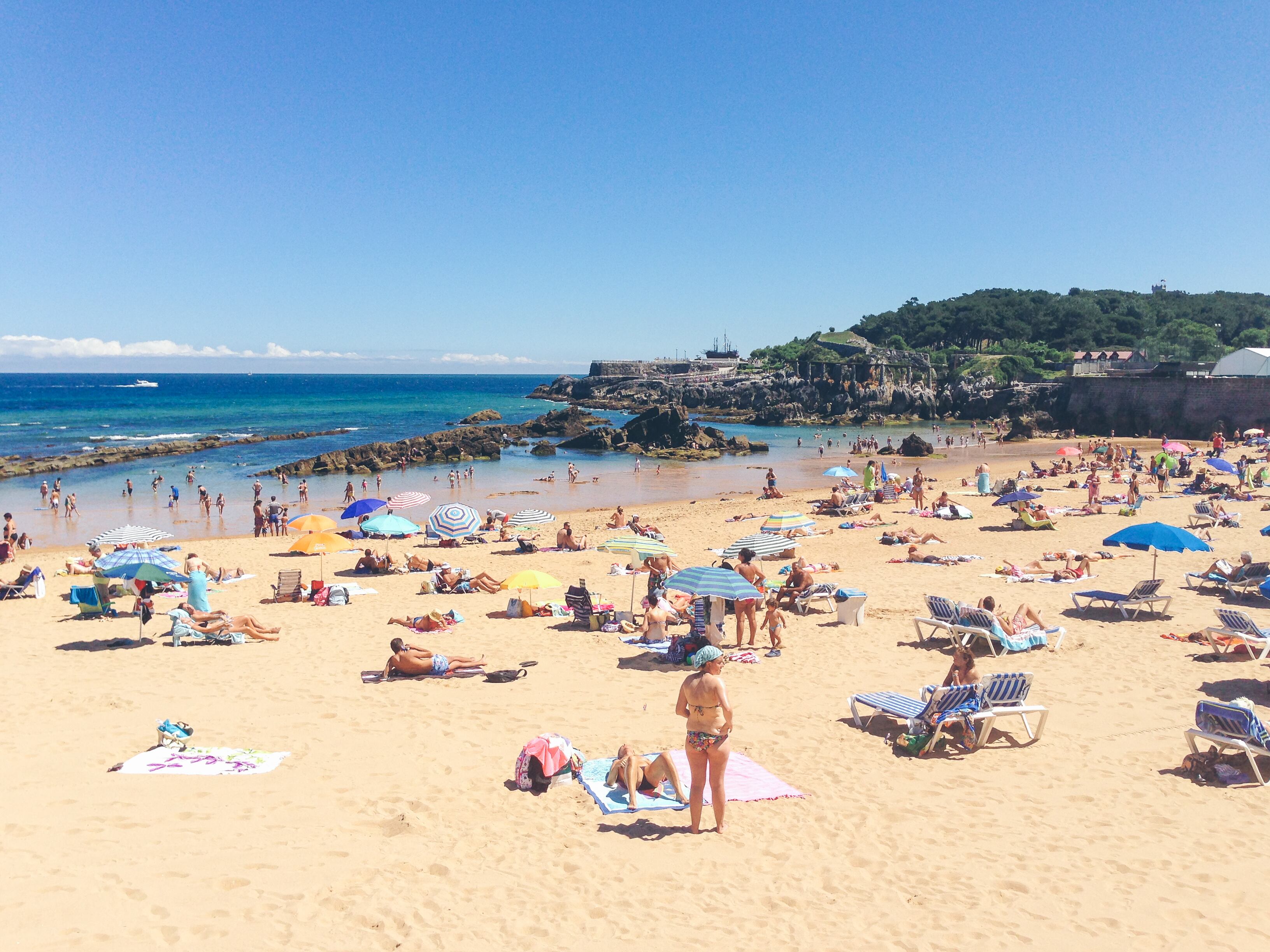 Playa en Santander