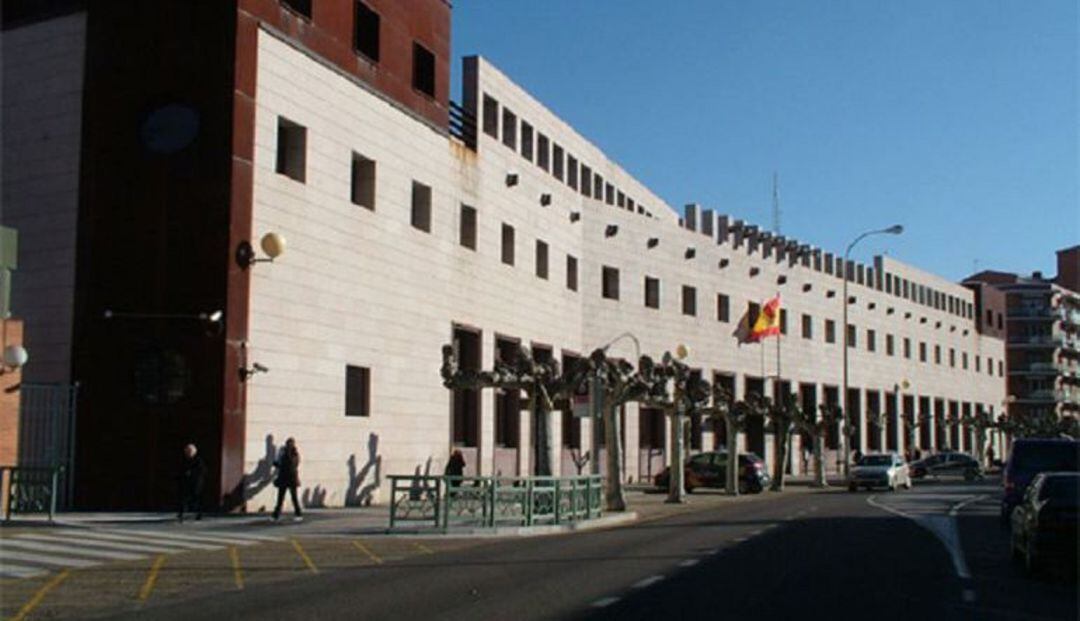 Zona de la Comisaría de Palencia