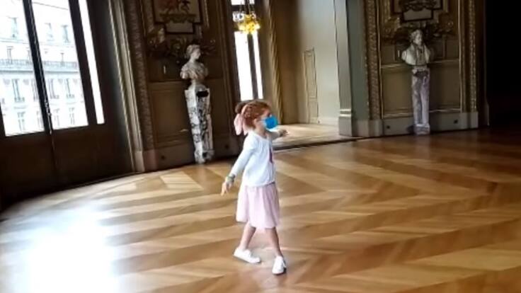 La pequeña bailarina valdepeñera de la Ópera de Paris