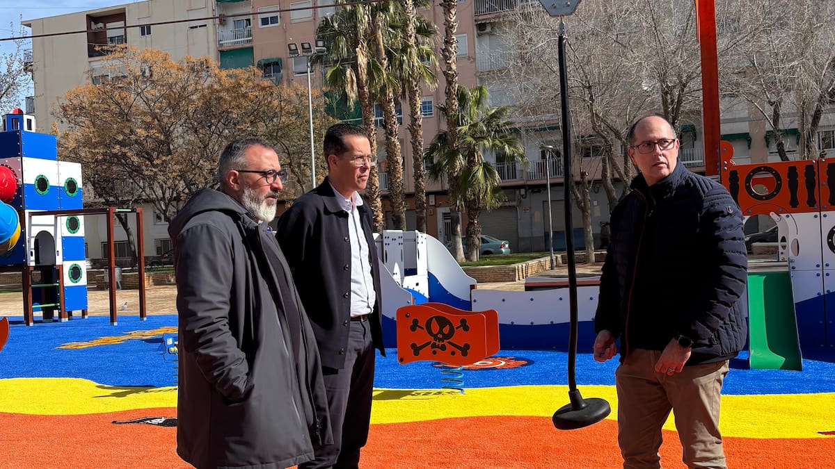 Elda culmina la remodelación integral del Parque de Nueva Fraternidad con nuevos juegos y mejoras de accesibilidad