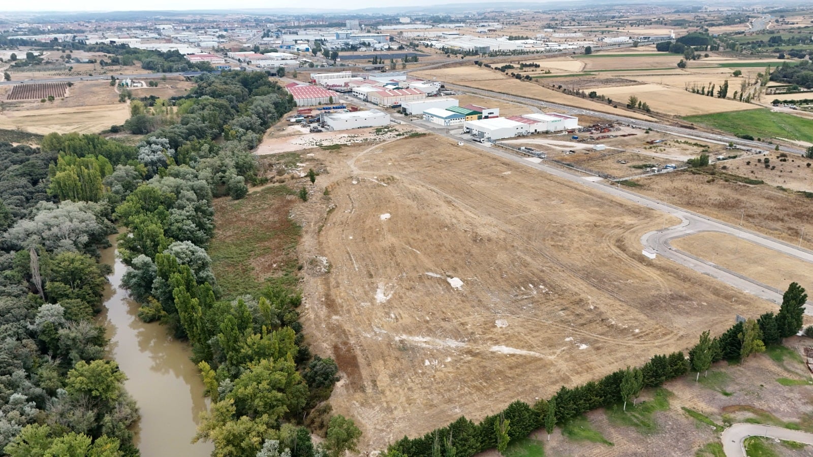 Parcela donde se ubicará la planta de Hidrógeno Verde