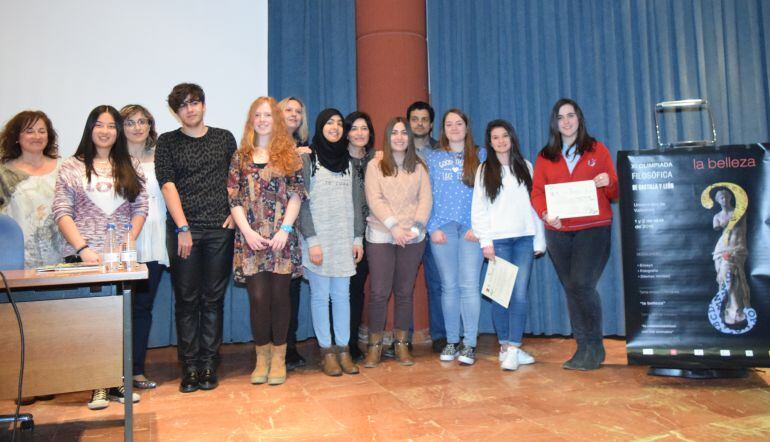 Finalistas de la Olimpiada Filos&oacute;fica de Castilla y Le&oacute;n