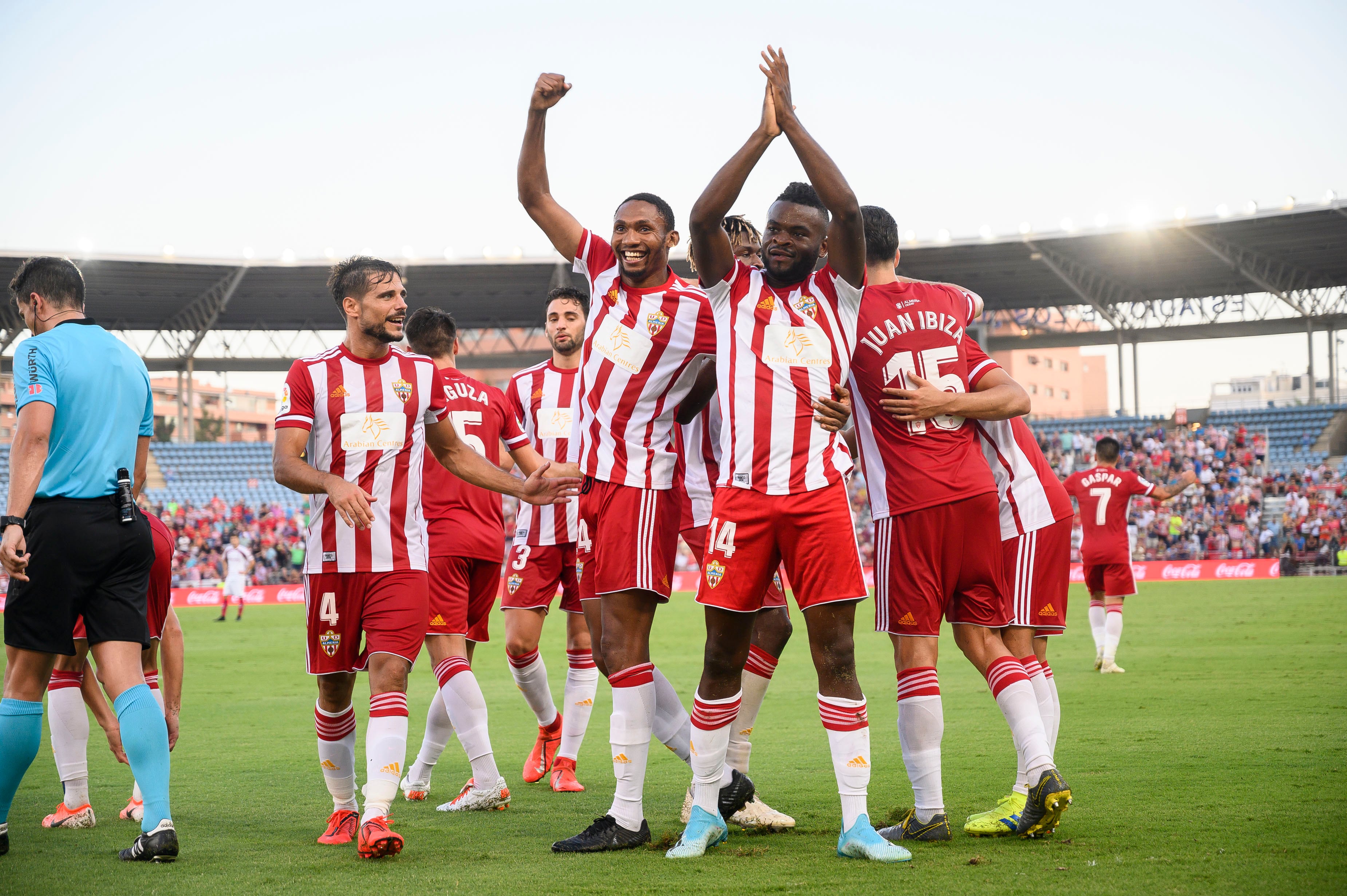 Almería (3-0) Albacete, primera jornada de la Liga 19-20.