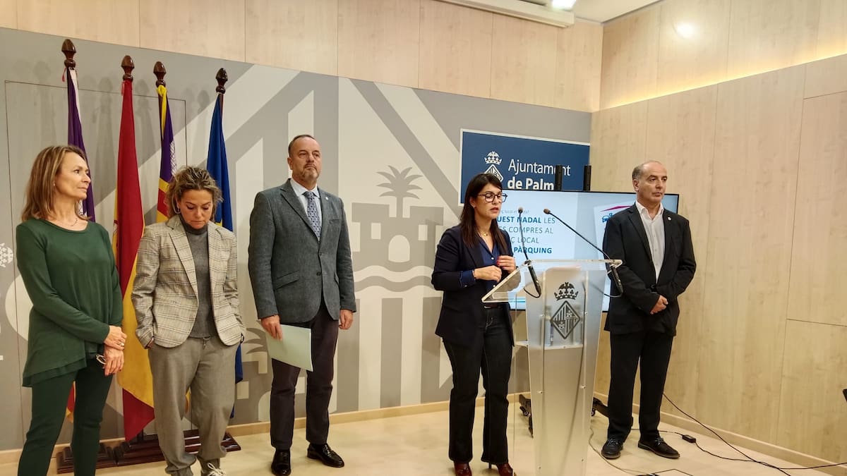 Palma lanza una campaña de parking gratuito para fomentar las compras navideñas