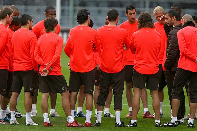 Guardiola quiere dejar claro a sus jugadores quién es el jefe