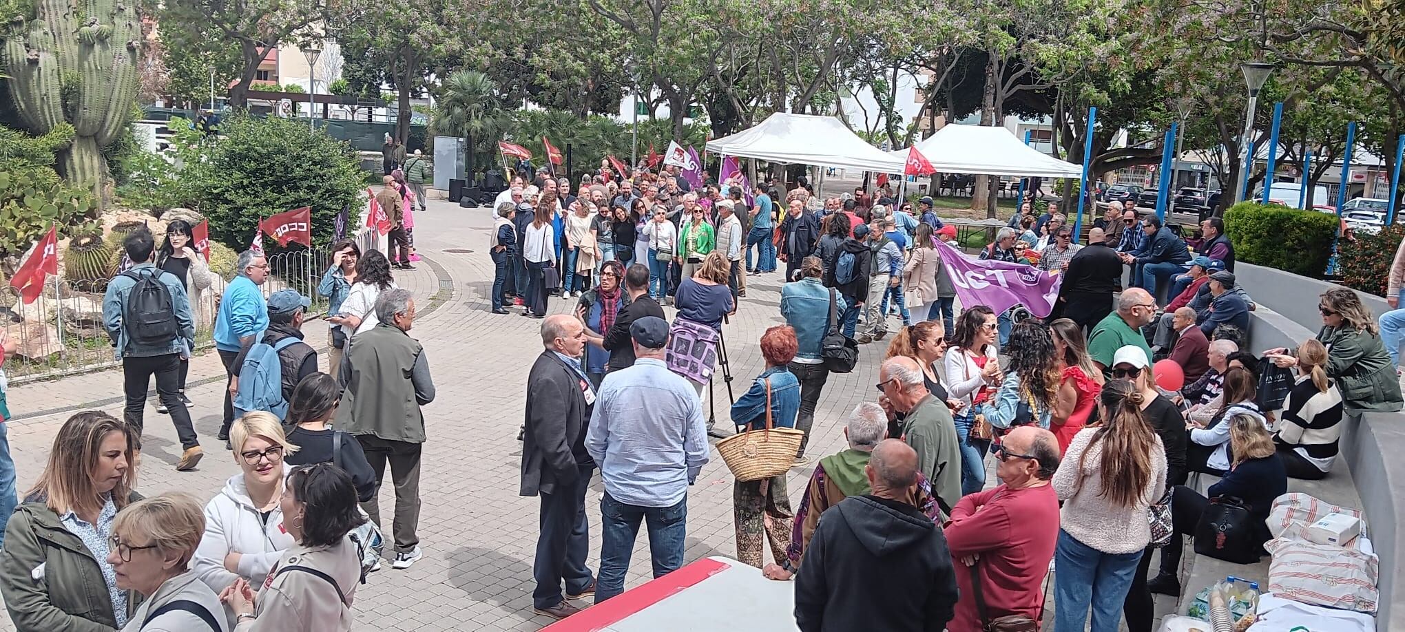 Imagen de la concentración