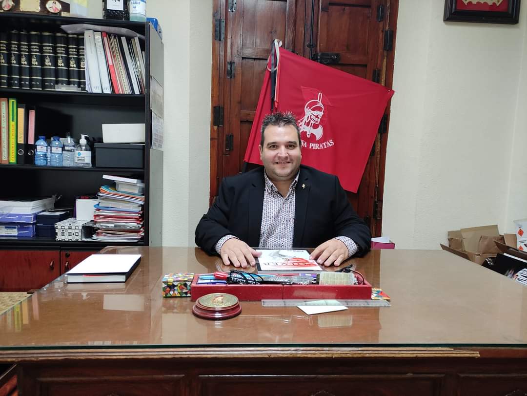 David Sánchez, Presidente reelegido de los Piratas