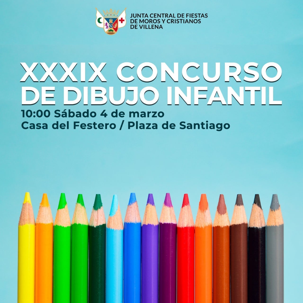Cartel del concurso de dibujo