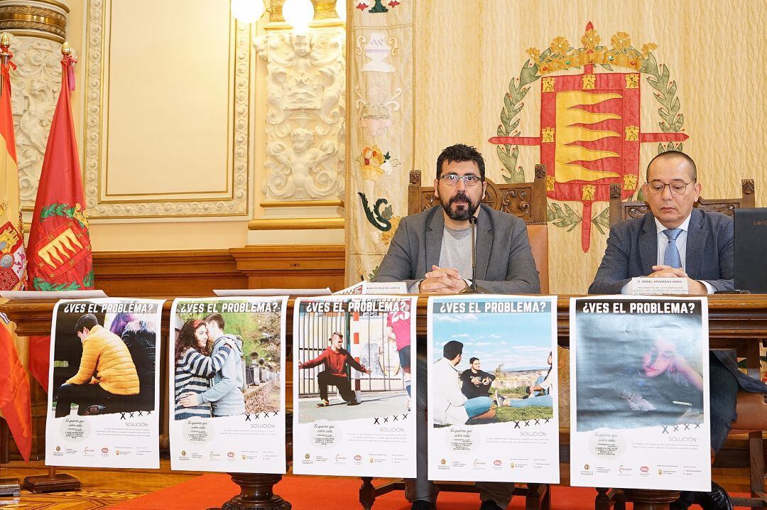 Acto de presentación de la campaña en el Ayuntamiento de Valladolid