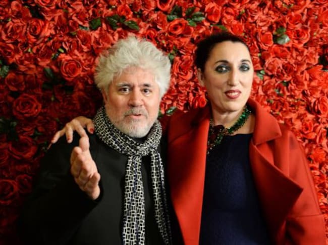 Almodovar y Rossy de Palma acudieron juntos al estreno