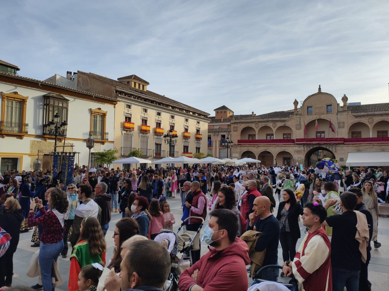 Casi 200.000 personas llenaron Lorca el fin de semana sin apenas incidentes.