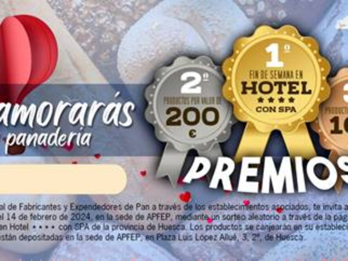 La Asociación de Panaderos pone en marcha un sorteo de San Valentín