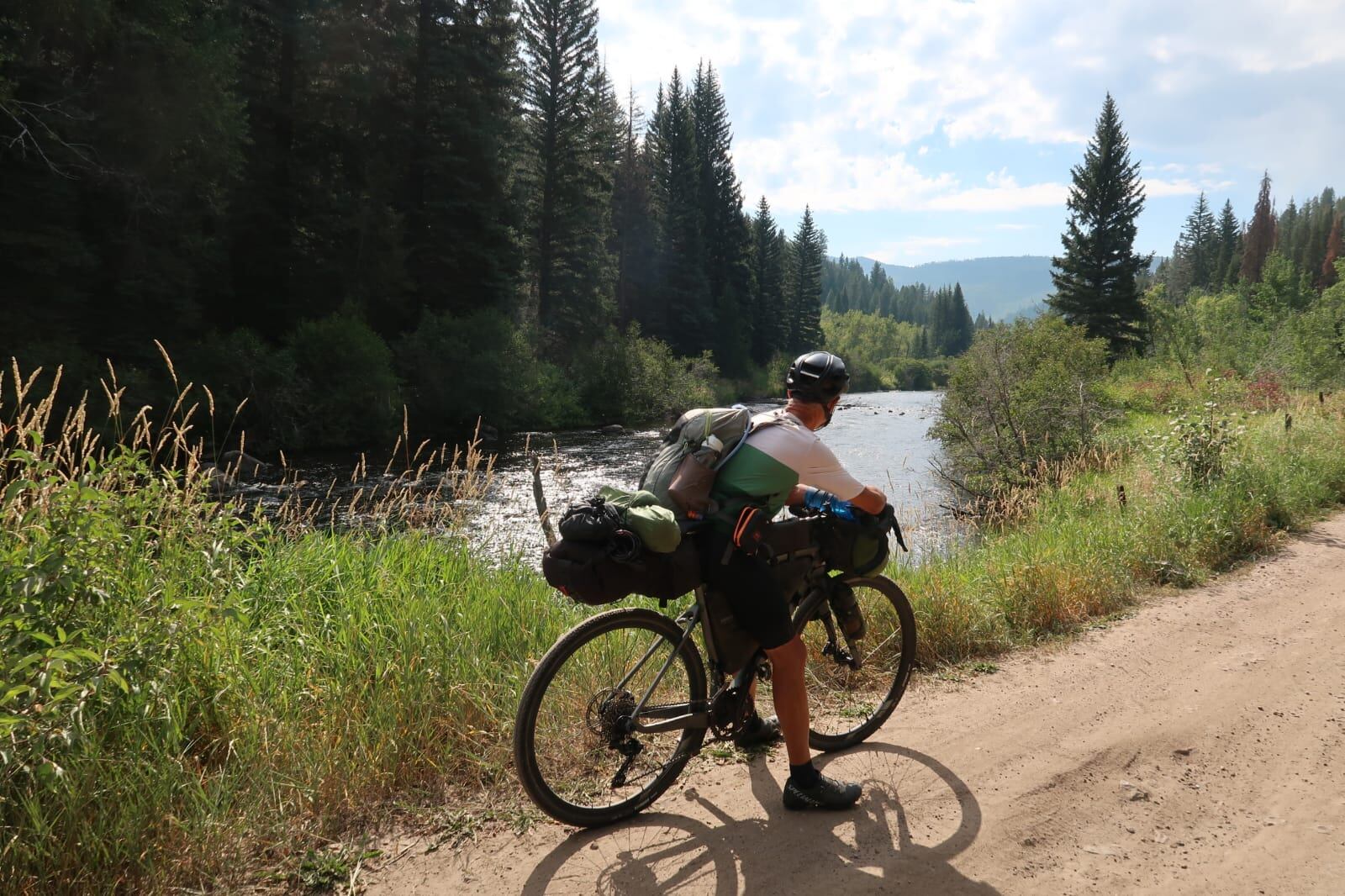 La bicicleta de gravel con la que recorrió la Great Divide