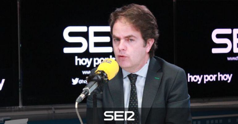 Roberto Bermúdez de Castro, durante una intervención en Hoy por Hoy, con Pepa Bueno