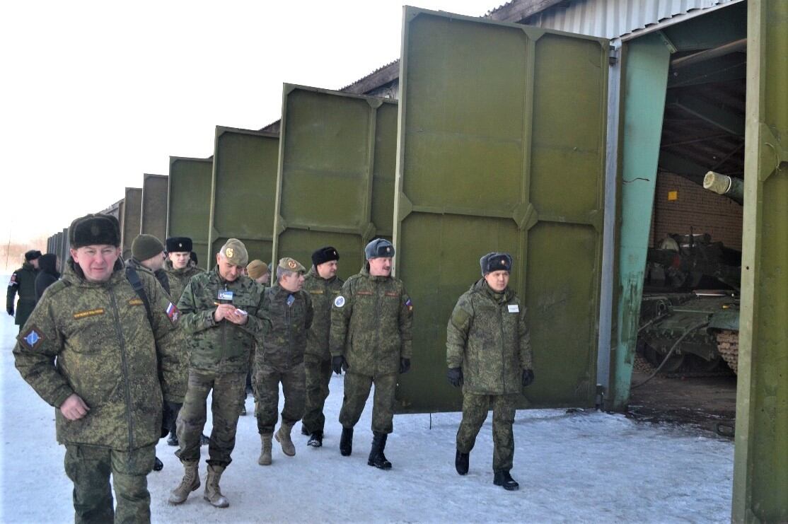 Una de las misiones de la Unidad de Verificación de las Fuerzas Armadas en Rusia