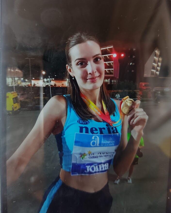 La saltadora de altura del Trops-Cueva de Nerja Una Stancev, Campeona de España