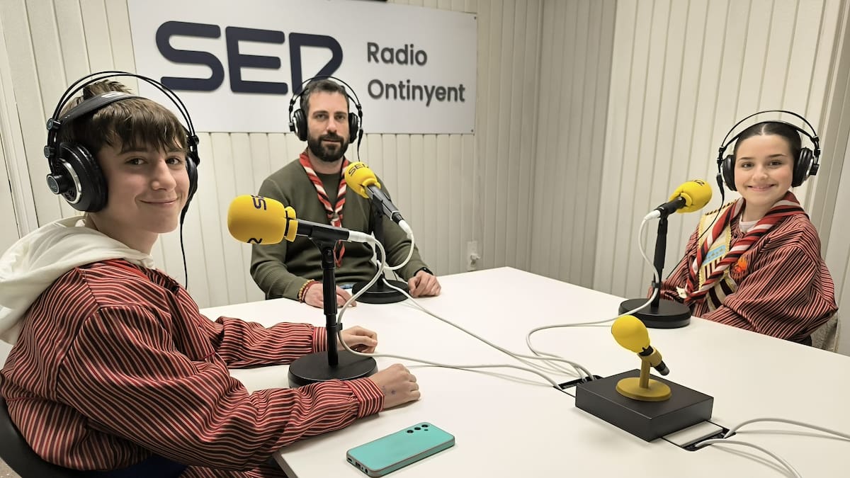 Entrevista a Manolo Martínez, Hugo Díaz y Lucía Cuenca. Los Juniors de Sant Josep celebran las Fallas de 2026