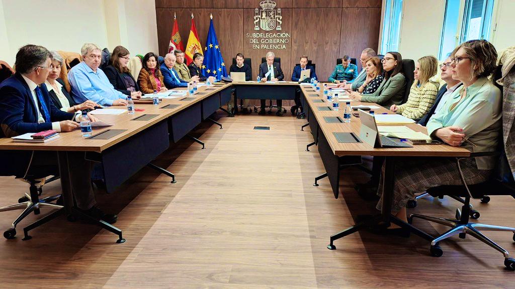 Comisión de asistencia al delegado en Palencia