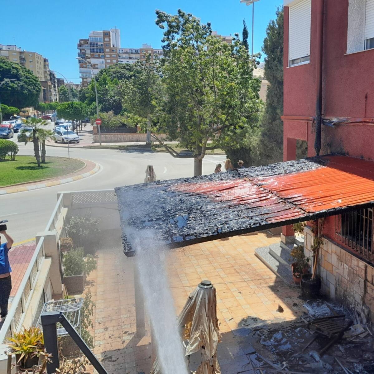 Los bomberos de Cartagena atienden cinco incendios en un solo día
